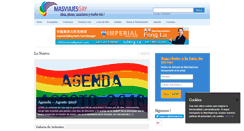 Desktop Screenshot of masviajesgay.com